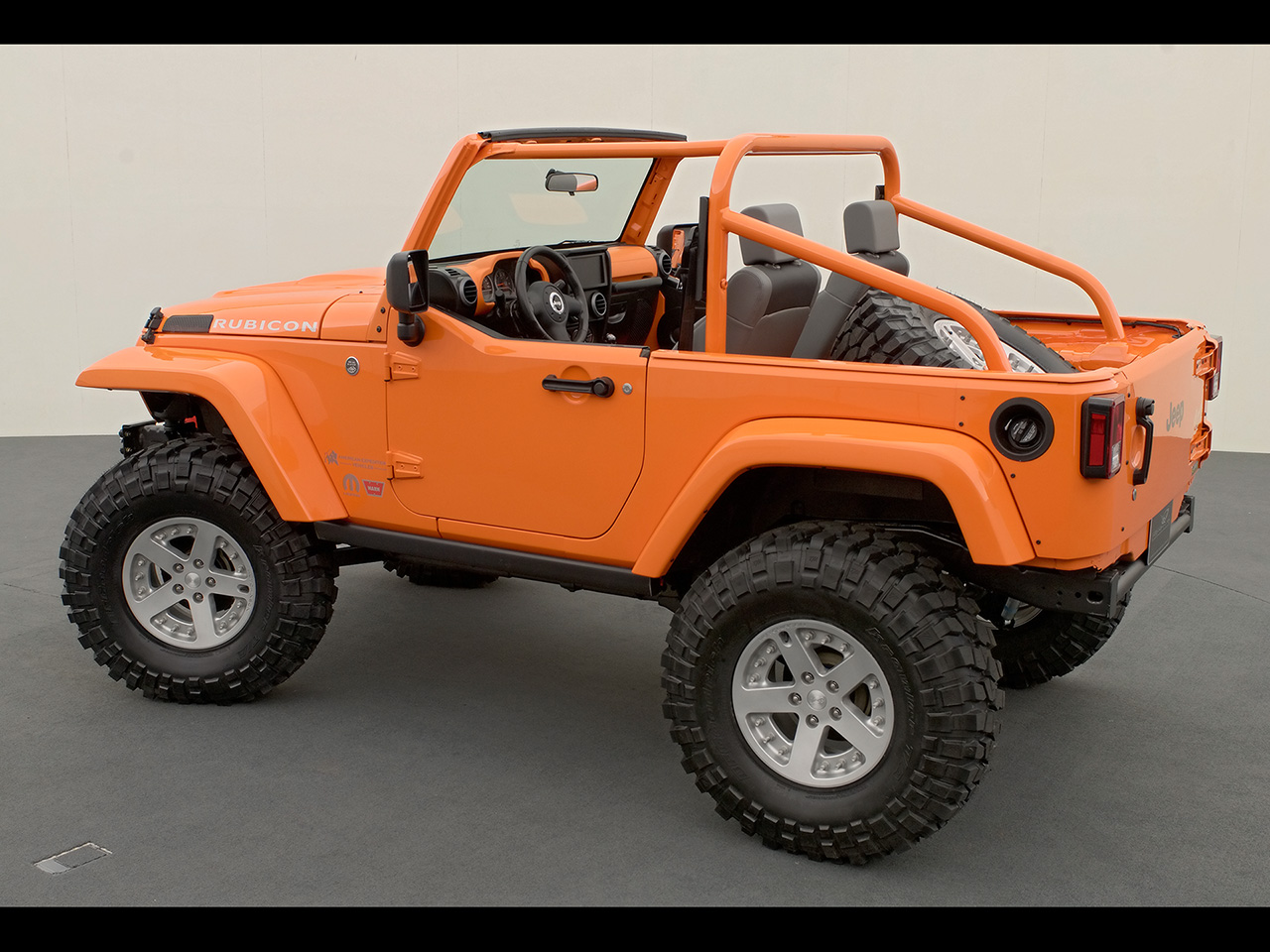 Jeep wranglers orange #1
