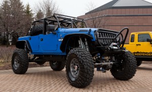 Jeep Wrangler Blue Crush